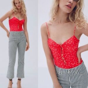🔥3/$15🔥 NWT ZARA Bodysuit